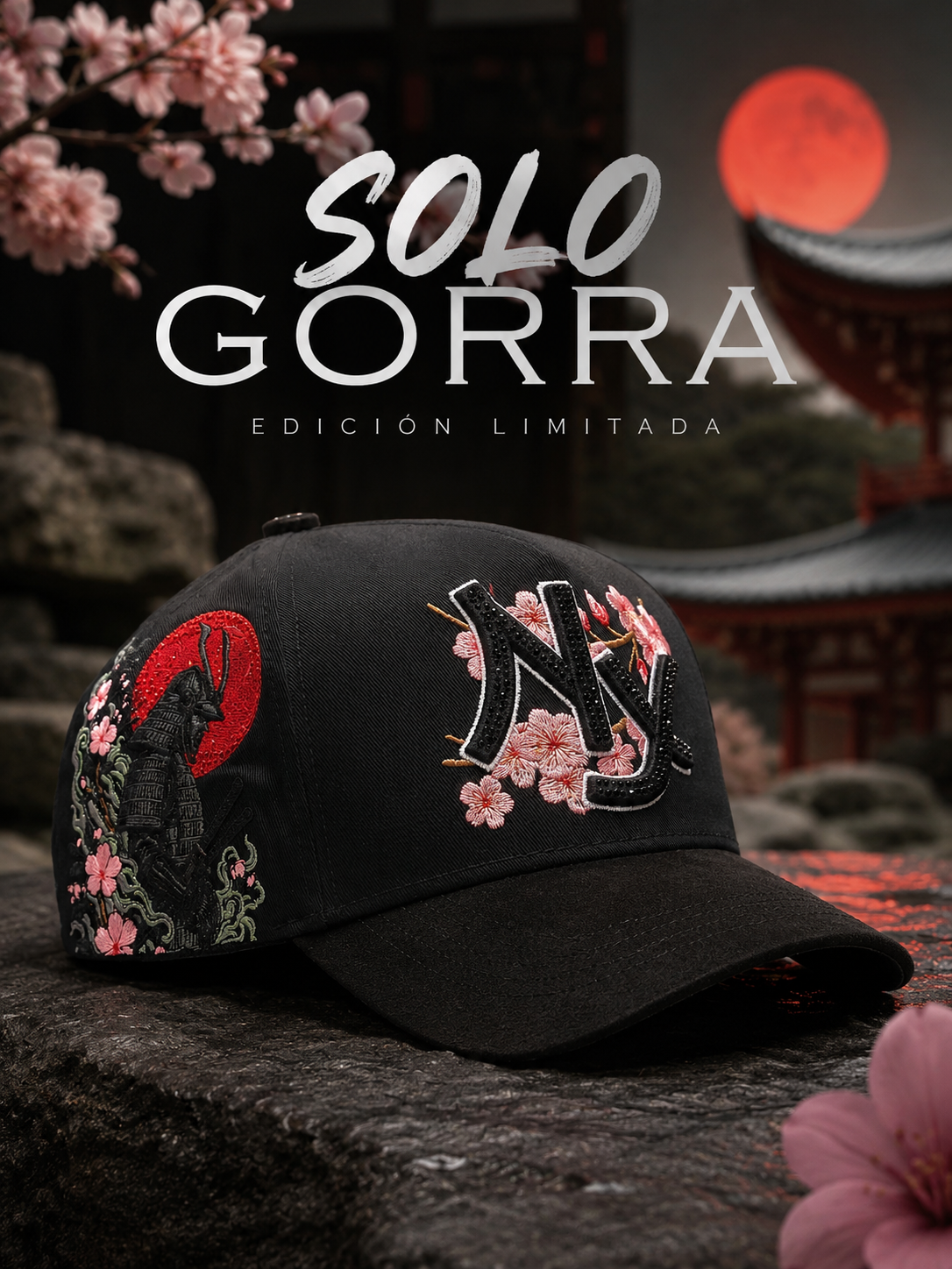 SAKURA SAMURAI SOLO GORRA
